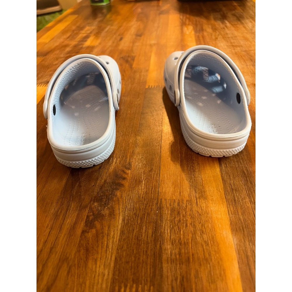 Crocs Kids Classic Clog Light Blue Water Friendly Shoes Size C13 - Picture 5 of 8